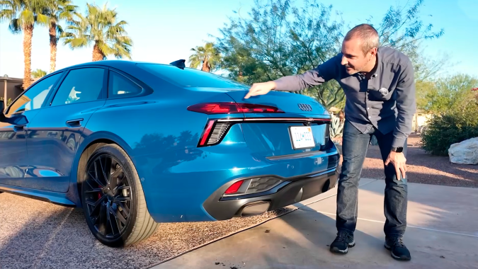 Audi A6 2026 logra un buen diseño.