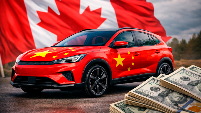 Los autos chinos van a entrar en el mercado canadiense,