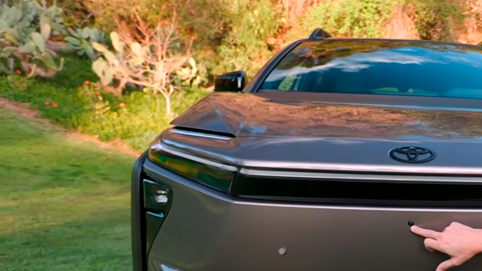 Toyota bZ Woodland 2026 tiene un diseño parecido a los otros modelos.