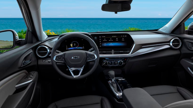 Chevrolet Trax 2026 tiene buen espacio en su interior.