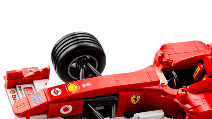 Lego Icons F1 F2004 llegó para dar nostalgia.