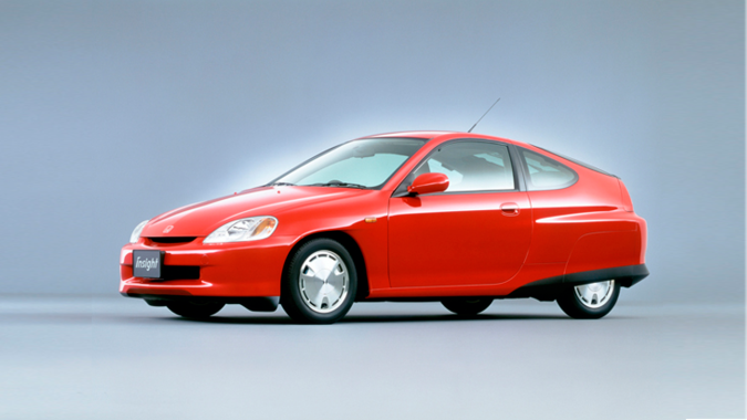 Honda Insight es uno de los primeros autos híbridos.