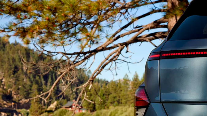 Hyundai Kona EV 2025. es el auto eléctrico de entrada de la marca.