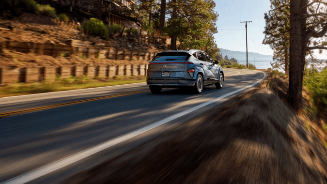 Hyundai Kona EV 2026 tiene un diseño moderno.