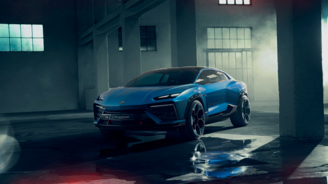 Lamborghini Lanzador EV fue presentado en 2023.