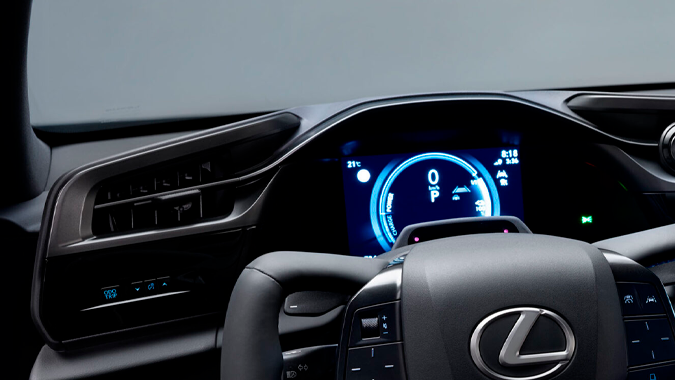 Lexus RZ estrena nuevo diseño de volante.