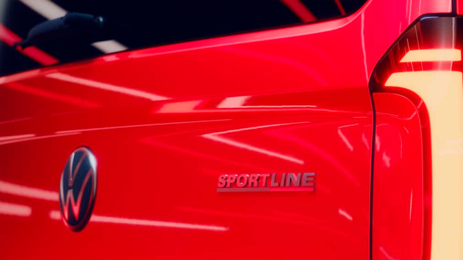 Volkswagen Transporter Sportline 2026 tiene un diseño más moderno.