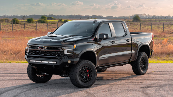 Hennessey Goliath 700 ZR2 tiene varias modificaciones.