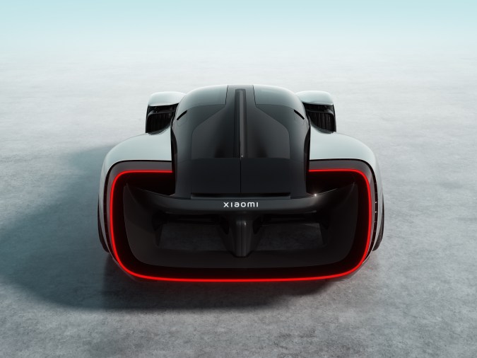 Xiaomi Vision Gran Turismo tiene grandes canales de flujo para el aire.