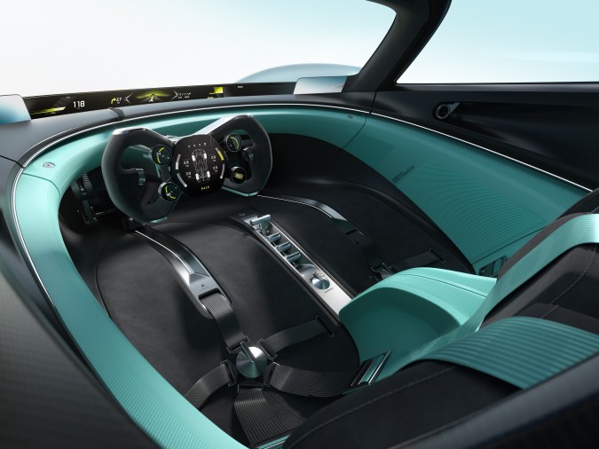 Xiaomi Vision Gran Turismo tiene un interior moderno.