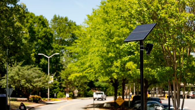 Las cámaras de vigilancia Flock Safety usan IA.