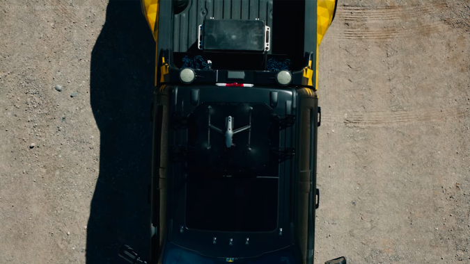 Caterpillar Cat Truck Concept tiene sistema de drones.