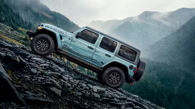Jeep Wrangler Rockslide 2026 está inspirado en las montañas rocosas.