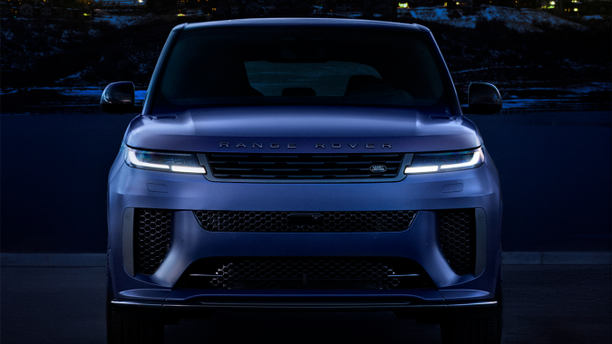 Land Rover Range Rover Sport SV Winter Dusk está inspirado en Park City de Utah.