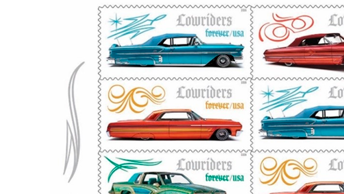 Sello de USPS con lowriders se vuelven virales.
