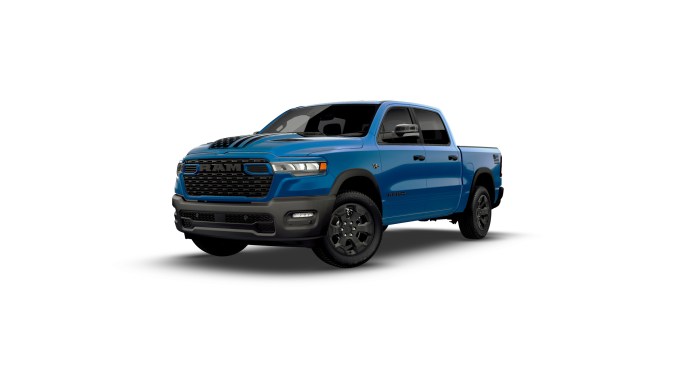 Ram 1500 America250 special editions muestra el azul, blanco y rojo.