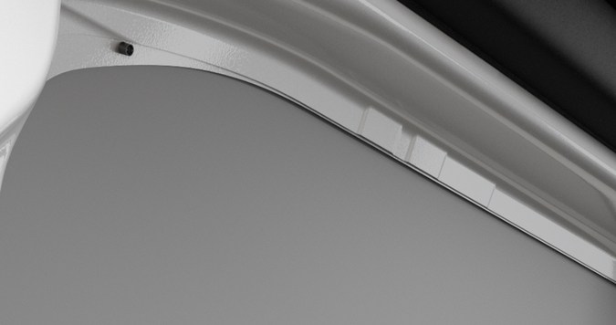 Ram ProMaster City 2027 tiene un buen espacio para carga.