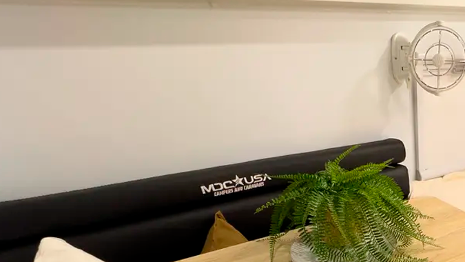 Remolque XT9 Off-Grid Extreme logra buen espacio interior.