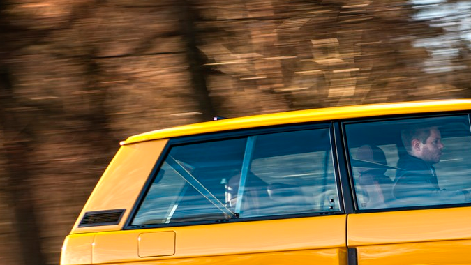 Twisted Range Rover Classic tiene una suspensión actualizada.