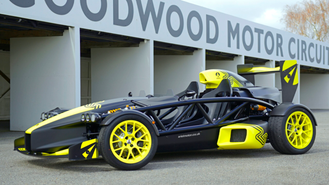 Construcción e ingeniería de última generación para el Ariel Atom 4RR.