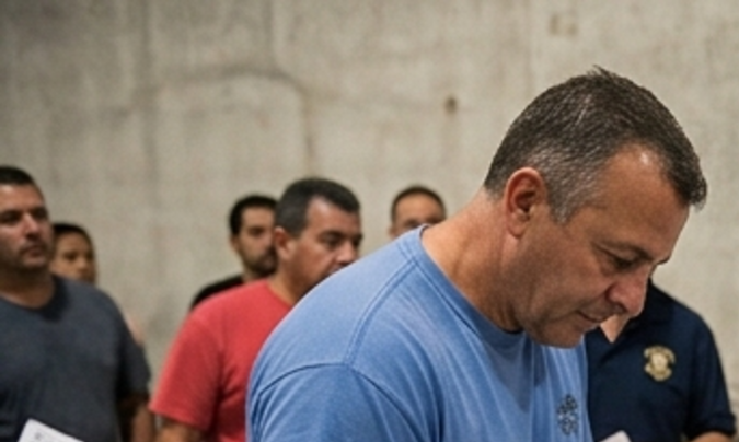 Subasta de autos incautados por la policía en Texas, registro de participantes