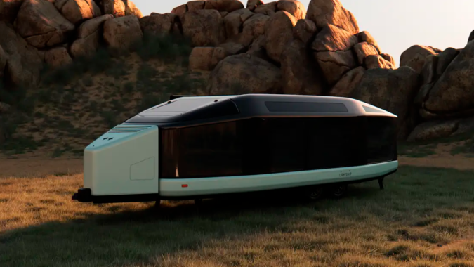 La caravana eléctrica Lightship Atmos ofrece una experiencia única