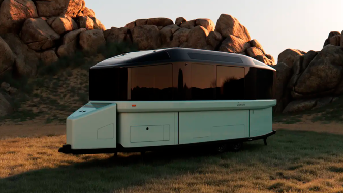 La caravana eléctrica Lightship Atmos ofrece una experiencia única