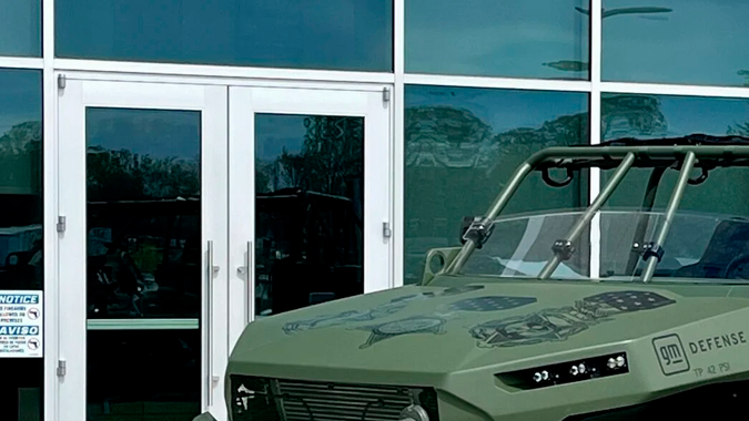 GM ISV-U es un vehículo todoterreno basado en el Chevy Colorado