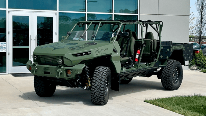 GM ISV-U es un vehículo todoterreno basado en el Chevy Colorado