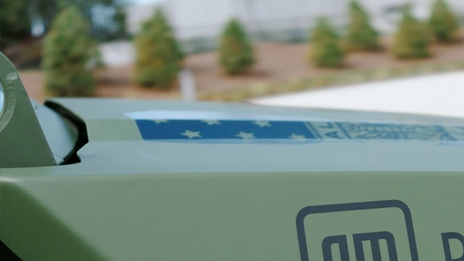 GM ISV-U es un vehículo todoterreno basado en el Chevy Colorado