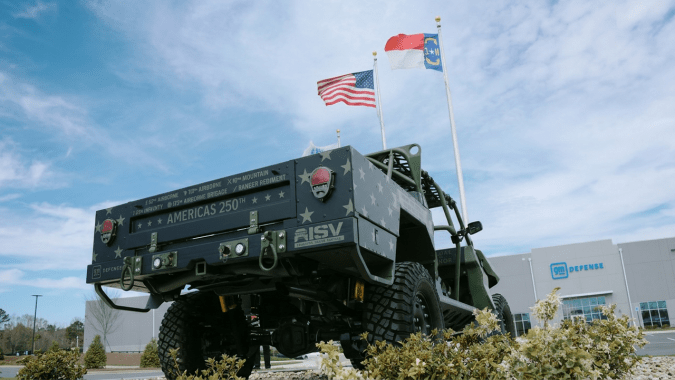 GM ISV-U es un vehículo todoterreno basado en el Chevy Colorado