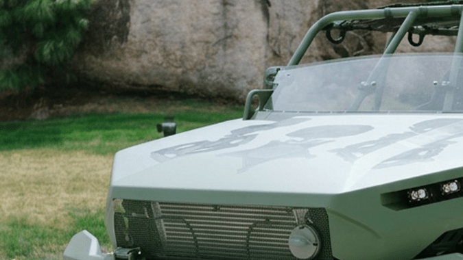 GM ISV-U es un vehículo todoterreno basado en el Chevy Colorado