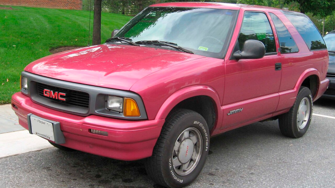 GMC Jimmy fue una de las SUV más vendidas en su tiempo.