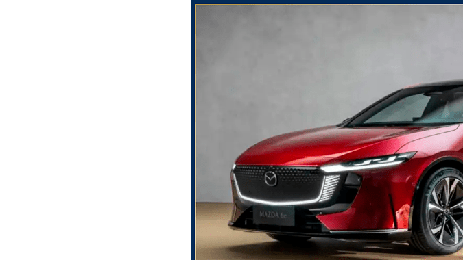 Mazda 6e 2026 es la versión eléctrica.
