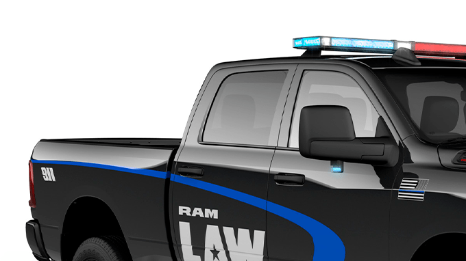 Ram 2500 ERV 2027 está lista para persecuciones policiales