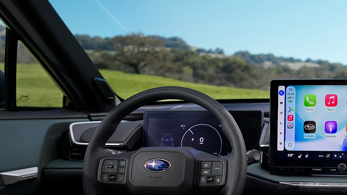 Subaru Getaway 2027 interior tecnológico.