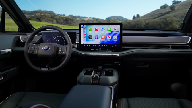 Subaru Getaway 2027 interior tecnológico.