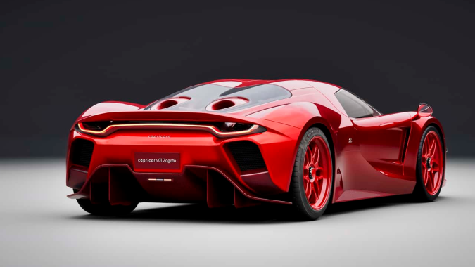 Capricorn 01 Zagato Tutto Rosso exhibe las raíces de un verdadero superdeportivo