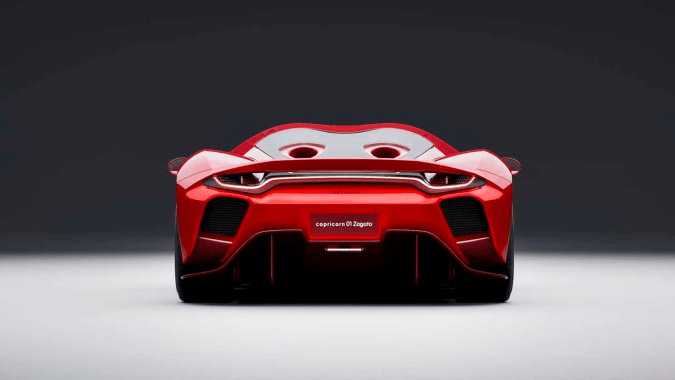 Capricorn 01 Zagato Tutto Rosso exhibe las raíces de un verdadero superdeportivo