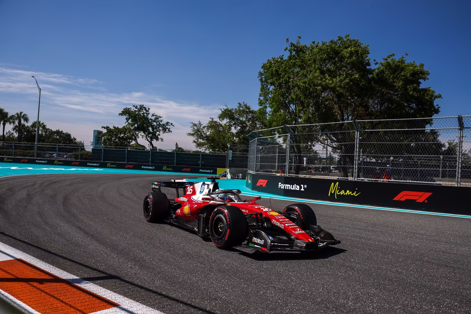 Charles Leclerc en el GP de Miami 2026.