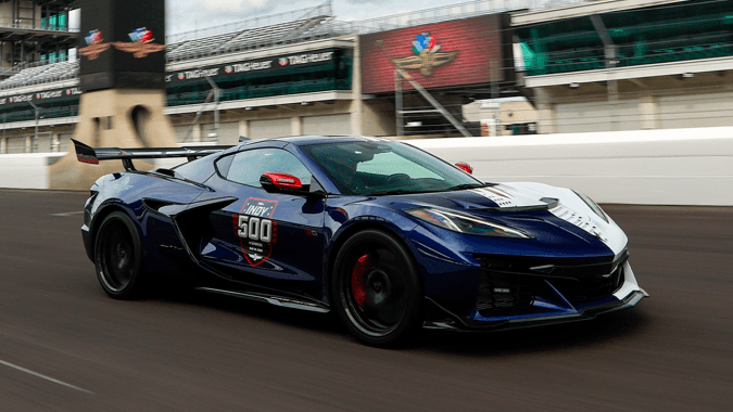 Chevrolet Corvette ZR1X 2026 será el orgullo patriota en la Indy 500