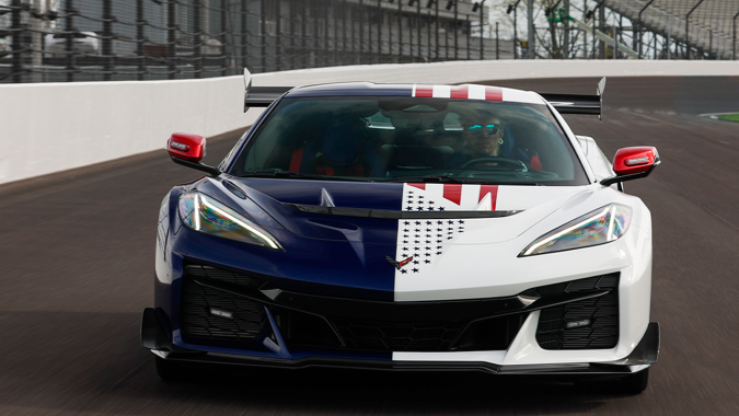 Chevrolet Corvette ZR1X 2026 será el orgullo patriota en la Indy 500