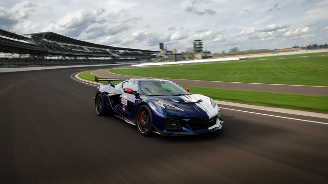 Chevrolet Corvette ZR1X 2026 será el orgullo patriota en la Indy 500