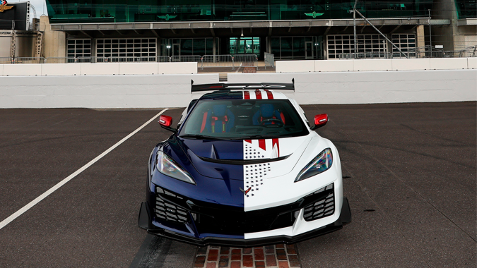 Chevrolet Corvette ZR1X 2026 será el orgullo patriota en la Indy 500