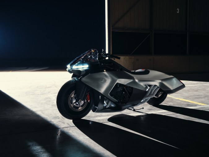 BMW Vision K18 es una muestra de las motocicletas del futuro