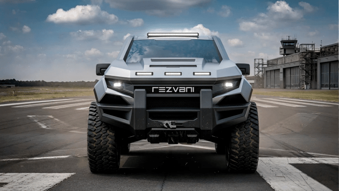 Rezvani Fortress 2027 está capacitada para enfrentar cualquier situación extrema