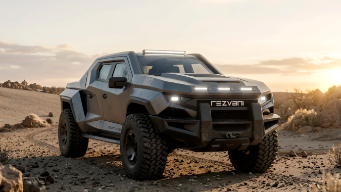 Rezvani Fortress 2027 está capacitada para enfrentar cualquier situación extrema