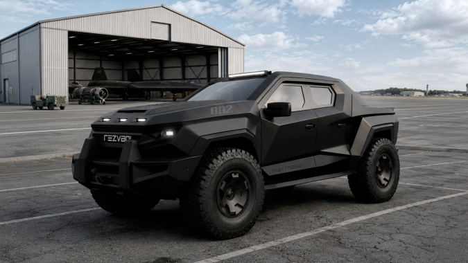 Rezvani Fortress 2027 está capacitada para enfrentar cualquier situación extrema