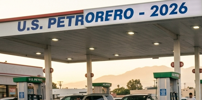 Conductora preocupada por alto precio de gasolina mientras hace fila en estación U.S. Petrorero 2026