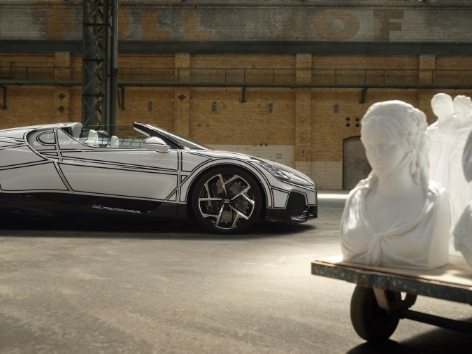 La inspiración del Bugatti Mistral Blanc Éternel comenzó hace 15 años